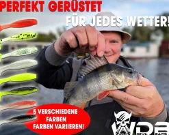 Wild Devil Baits Micro Shad Mix UL Mini Gummifisch Gummiköder Barsch Forelle Angelköder