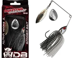 Wild Devil Baits Multi Tail Spinnerbait Spinner Bait Kunstköder Spin Jig Angelköder Barsch Hecht Zander-Flash Minnow Angelköder