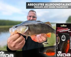 Wild Devil Baits Multi Tail Spinnerbait Spinner Bait Kunstköder Spin Jig Angelköder Barsch Hecht Zander Angelköder