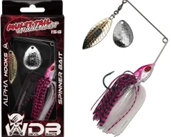 Wild Devil Baits Multi Tail Spinnerbait Spinner Bait Kunstköder Spin Jig Angelköder Barsch Hecht Zander Angelköder