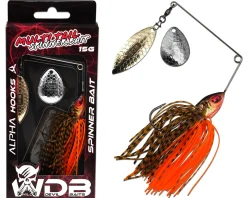 Wild Devil Baits Multi Tail Spinnerbait Spinner Bait Kunstköder Spin Jig Angelköder Barsch Hecht Zander-UV Perch Angelköder