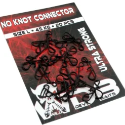 Wild Devil Baits No Knot Connector Knotenlos Verbinder Schnurverbinder Barschangeln