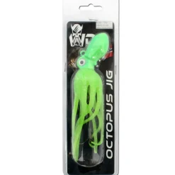 Wild Devil Baits Octopus Jig Green Flash Dorsch Heilbutt Seelachs Köder Pilker Meeresangeln  Angelköder