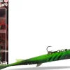 Wild Devil Baits Pela King Pelagic Köder Pelagisch Angeln Shad Kunstköder Vertikal Köder V Tail Gummifisch-Black Atom Angelköder