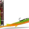 Wild Devil Baits Pela King Pelagic Köder Pelagisch Angeln Shad Kunstköder Vertikal Köder V Tail Gummifisch-Fire Tiger Angelköder