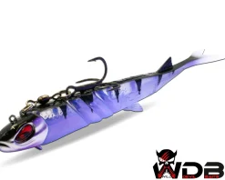 Wild Devil Baits Pela King Pelagic Köder Pelagisch Angeln Shad Kunstköder Vertikal Köder V Tail Gummifisch-Baby Zander Angelköder