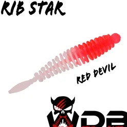 Wild Devil Baits Ribstar Trout Bait Forellenköder Trout Worm Dropshot Köder  Angelköder