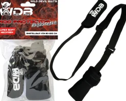 Wild Devil Baits Rod Protector Adjustable Neopren Rutenschutz verstellbar Rutenband Rutenschoner Rutensocke Schutz für Angelruten Angelzubehör