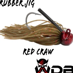 Wild Devil Baits Rubber Jig Skirted Jighaken Jigkopf Angelköder