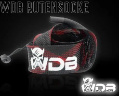 Wild Devil Baits Rutensocke Rutenschutz Cast & Spin Rod Guard Angelrutensocken Angelrutenhülle Schutzhülle für Angelrute Angelruten