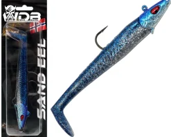 Wild Devil Baits Sand Eel Blue Hering Sandaal Meeres Shad Gummifisch Angelköder