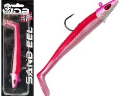 Wild Devil Baits Sand Eel Hot Pink Sandaal Meeres Shad Gummifisch Angelköder