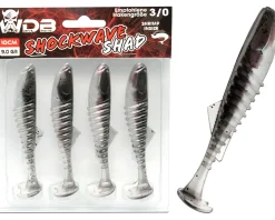 Wild Devil Baits Shockwave Shad Gummifisch Kunstköder Softlure Gummiköder Hecht Barsch Zander Angelköder Raubfischköder Angelköder