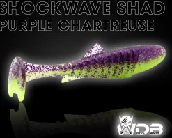 Wild Devil Baits Shockwave Shad Gummifisch Kunstköder Softlure Gummiköder Hecht Barsch Zander Angelköder Raubfischköder Angelköder