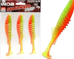 Wild Devil Baits Shockwave Shad Gummifisch Kunstköder Softlure Gummiköder Hecht Barsch Zander Angelköder Raubfischköder Angelköder