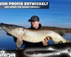 Wild Devil Baits Shockwave Shad Gummifisch Kunstköder Softlure Gummiköder Hecht Barsch Zander Angelköder Raubfischköder Angelköder