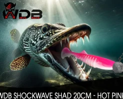 Wild Devil Baits Shockwave Shad Gummifisch Kunstköder Softlure Gummiköder Hecht Barsch Zander Angelköder Raubfischköder Angelköder