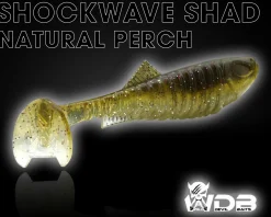 Wild Devil Baits Shockwave Shad Gummifisch Kunstköder Softlure Gummiköder Hecht Barsch Zander Angelköder Raubfischköder Angelköder