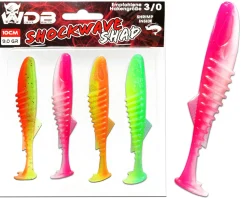 Wild Devil Baits Shockwave Shad Gummifisch Kunstköder Softlure Gummiköder Hecht Barsch Zander Angelköder Raubfischköder Angelköder