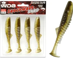 Wild Devil Baits Shockwave Shad Gummifisch Kunstköder Softlure Gummiköder Hecht Barsch Zander Angelköder Raubfischköder Angelköder