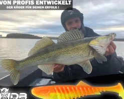 Wild Devil Baits Shockwave Shad Gummifisch Kunstköder Softlure Gummiköder Hecht Barsch Zander Angelköder Raubfischköder Angelköder