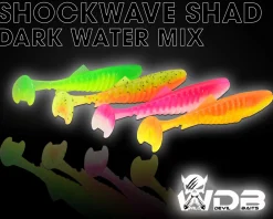Wild Devil Baits Shockwave Shad Trübes Wasser Gummifisch Kunstköder Softlure Gummiköder Hecht Barsch Zander Angelköder Raubfischköder Angelköder
