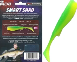 Wild Devil Baits Smart Shad Green Flash Pro Guiding Gummifisch  Angelköder