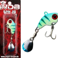 Wild Devil Baits Spin Jig Bleikopf Spinner Jig Tail Angelköder