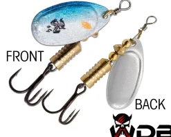 Wild Devil Baits Spinner Roach Raubfisch Köder Kunstköder Spoon  Angelköder