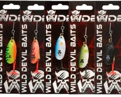 Wild Devil Baits Spinner Roach Raubfisch Köder Kunstköder Spoon  Angelköder