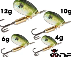 Wild Devil Baits Spinner AYU Raubfisch Köder Kunstköder Spoon  Angelköder