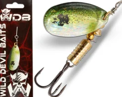 Wild Devil Baits Spinner AYU Raubfisch Köder Kunstköder Spoon  Angelköder