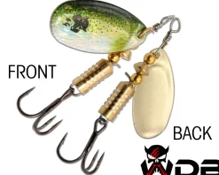 Wild Devil Baits Spinner AYU Raubfisch Köder Kunstköder Spoon  Angelköder