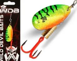 Wild Devil Baits Spinner Fire Tiger Raubfisch Köder Kunstköder Spoon  Angelköder