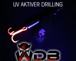 Wild Devil Baits Spinner Black Devil Raubfisch Köder Kunstköder Spoon  Angelköder