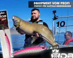 Wild Devil Baits Strike Pilk Hot Pink Pilker Meeresköder Angeln Dorsch Heilbutt Norwegen Köder Meeresangeln Angelköder