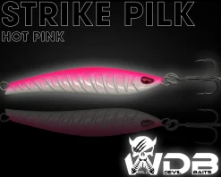 Wild Devil Baits Strike Pilk Hot Pink Pilker Meeresköder Angeln Dorsch Heilbutt Norwegen Köder Meeresangeln Angelköder