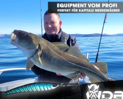 Wild Devil Baits Strike Pilk Pilker Meeresköder Angeln Dorsch Heilbutt Norwegen Köder Meeresangeln Angelköder