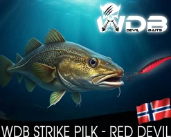 Wild Devil Baits Strike Pilk Pilker Meeresköder Angeln Dorsch Heilbutt Norwegen Köder Meeresangeln Angelköder