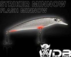 Wild Devil Baits Striker Minnow Wobbler Hardbait Kunstköder Raubfisch Köder Barsch Hecht Zander Wobbler