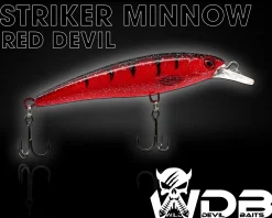 Wild Devil Baits Striker Minnow Wobbler Hardbait Kunstköder Raubfisch Köder Barsch Hecht Zander Wobbler