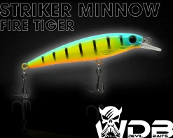 Wild Devil Baits Striker Minnow Wobbler Hardbait Kunstköder Raubfisch Köder Barsch Hecht Zander Wobbler