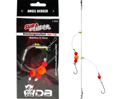 Wild Devil Baits Surf Leader Bottomless Leader Bodenfreies Brandungsvorfach Plattfisch Meeresvorfach Salt Rig Brandungssystem Angelköder