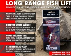 Wild Devil Baits Surf Leader Long Range Fish Lift Brandungsvorfach Weitwurf Fisch Lift Vorfach Meeresvorfach Salt Rig Brandungssystem Angelköder