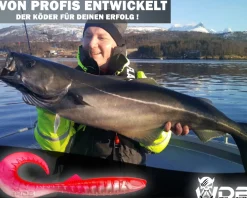 Wild Devil Baits Tornado Curly Tail Hot Pink Twister Gummifisch Shad Kunstköder Softlure Gummiköder Hecht Barsch Zander Angelköder