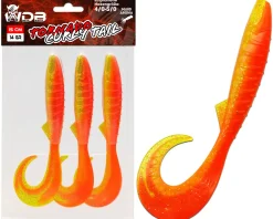 Wild Devil Baits Tornado Curly Tail Red Devil Twister Gummifisch Shad Kunstköder Softlure Gummiköder Hecht Barsch Zander Angelköder
