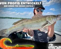 Wild Devil Baits Tornado Curly Tail Twister Gummifisch Shad Kunstköder Softlure Gummiköder Hecht Barsch Zander Angelköder