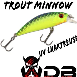 Wild Devil Baits Trout Minnow Forellen Wobbler Kunstköder Flachläufer  Angelköder