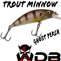 Wild Devil Baits Trout Minnow Forellen Wobbler Kunstköder Flachläufer  Angelköder