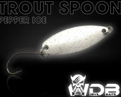 Wild Devil Baits Trout Spoon Pepper Ice Forellen Blinker Mini Spoon Forellenangeln Angelköder